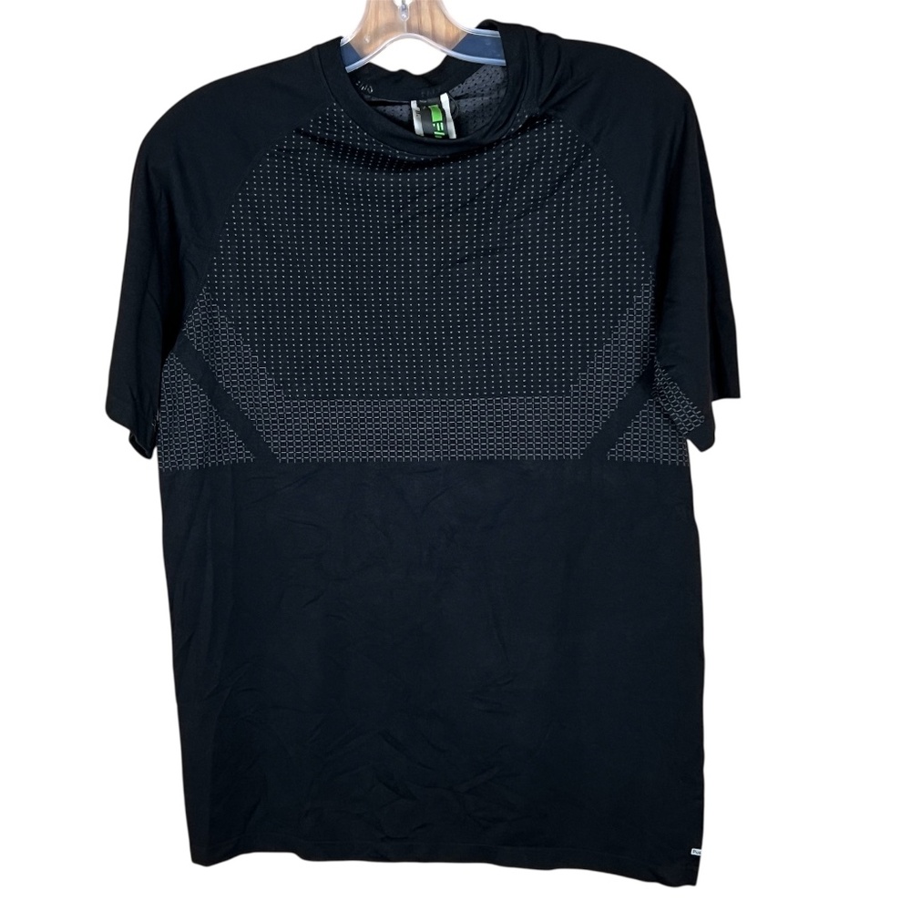 FWD Men's Training Tech Tee T-shirt Black Forward With Design Polka Dot Top Push